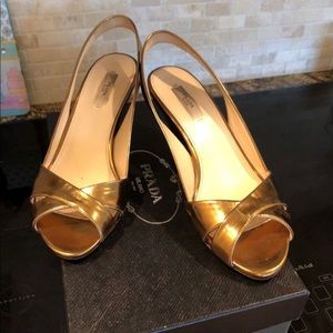 3” Gold Prada